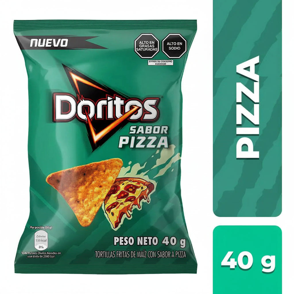 Doritos Sabor Pizza Bolsa 40g