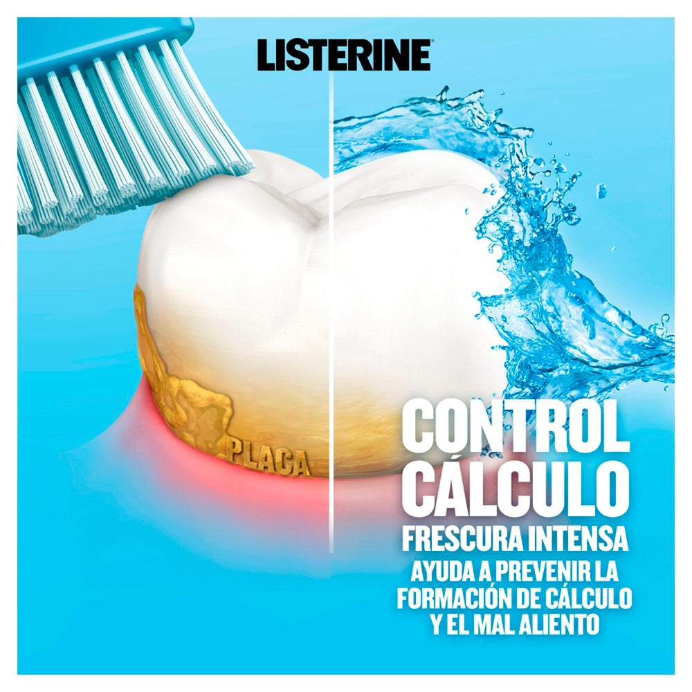 Enjuague Bucal Listerine Control Calculo Sarro 500ml