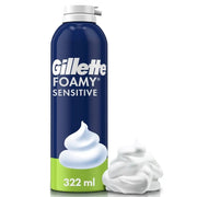 Espuma de Afeitar Gillette Foamy  Sensible 322ml