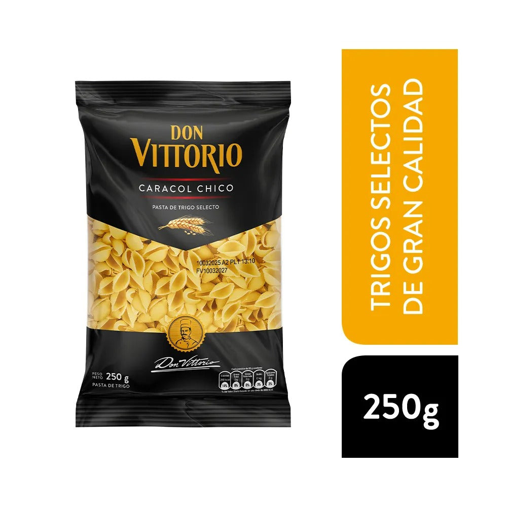 Fideos Don Vittorio Caracol Chico 250