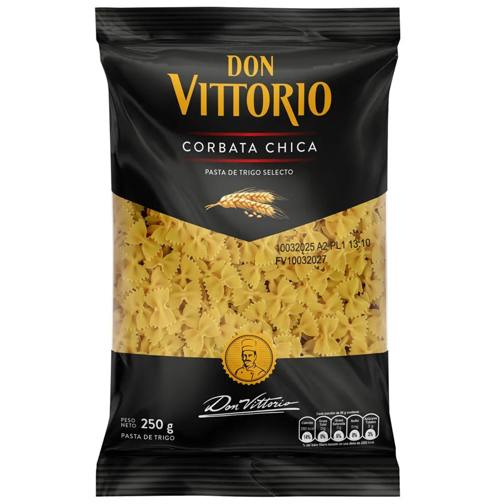 Fideos Don Vittorio Corbata Chic 250Gr