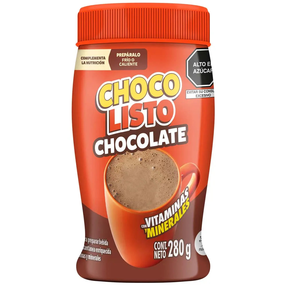 Fortificante en Polvo Cocholisto Chocolate Frasco 280g