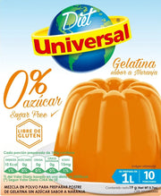 Gelatina Diet Naranja Universal