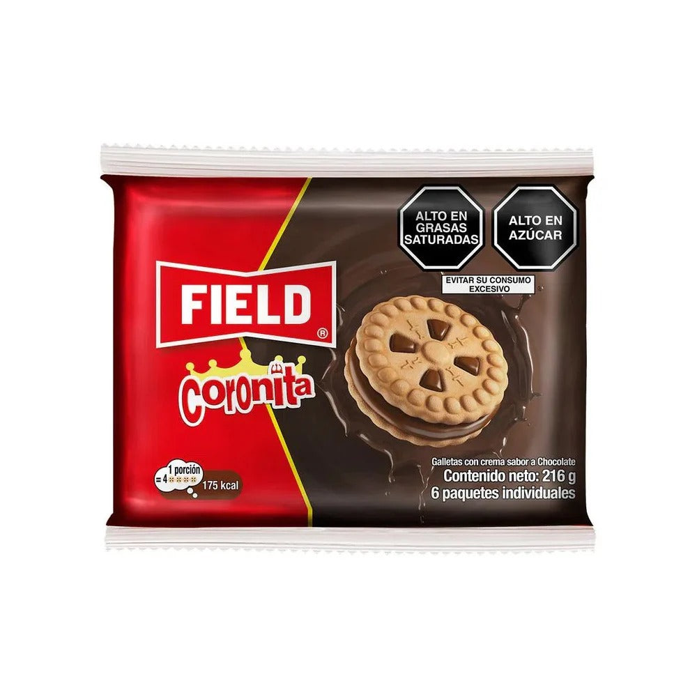 Galleta Coronita Chocolate pack 6 und