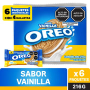Galleta Oreo Vainilla Paquete 6 Und