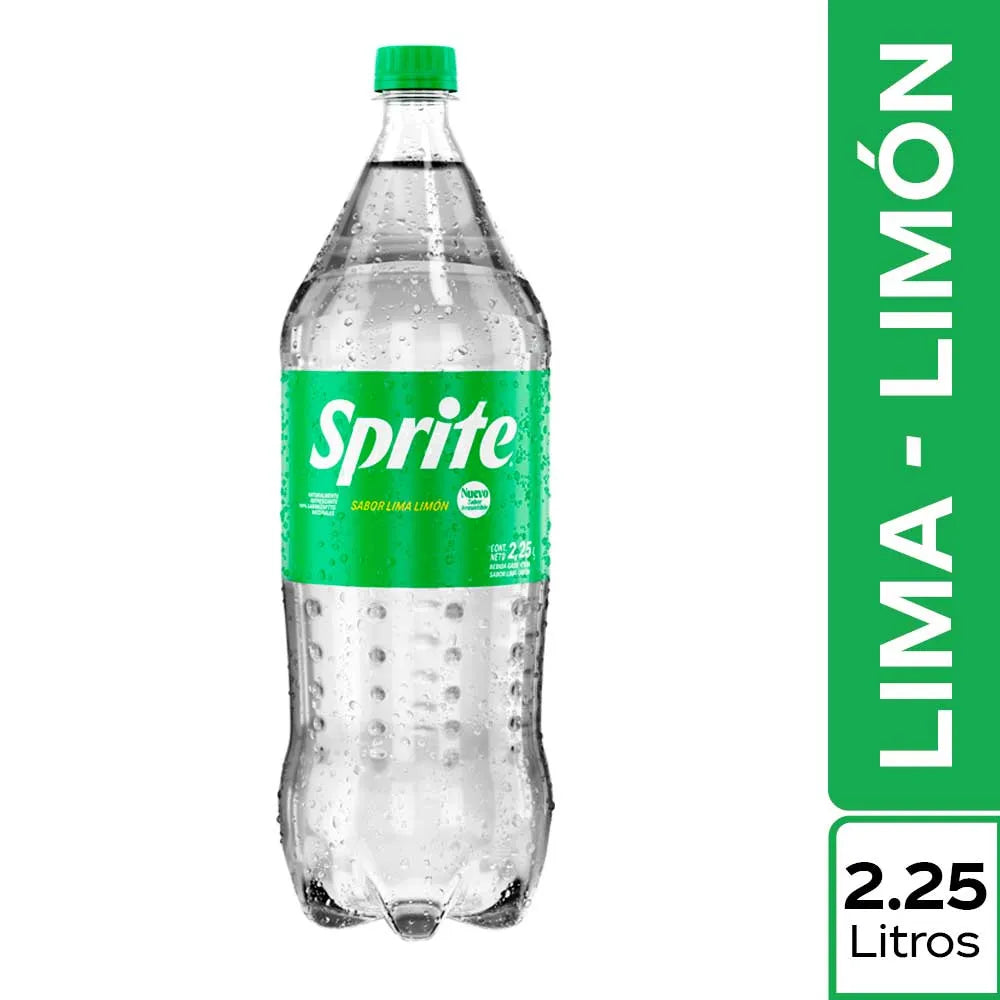 Gaseosa Sprite Botella 2.25L