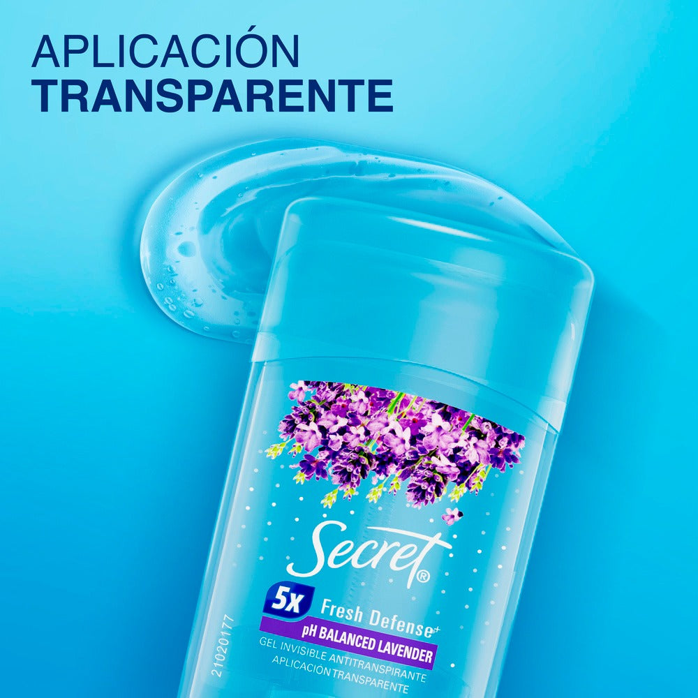 Gel Invisible A Secret Fresh Defense Ph Balanced Lavender 45 Gr