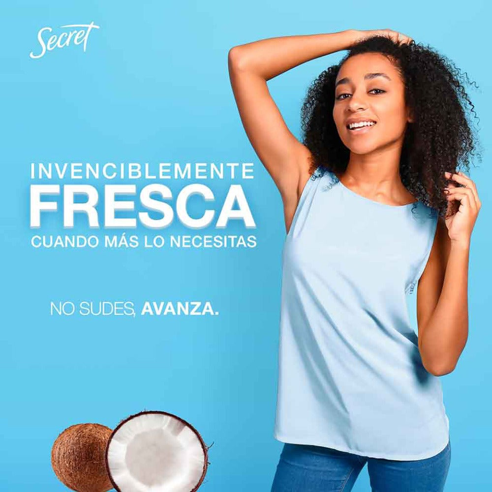 Gel Invisible  Desodorante Secret Coconut Gel 45Gg