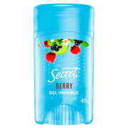 Gel Invisible Desorante Secret Berry 45G