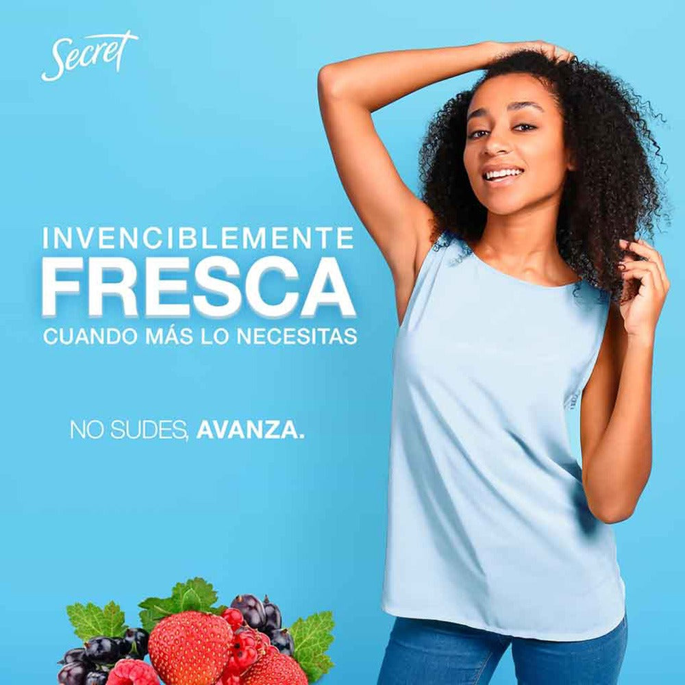 Gel Invisible Desorante Secret Berry 45G