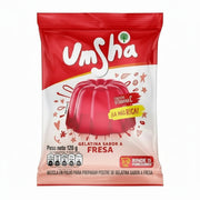 Gelatina Umsha Sabor Fresa 120g