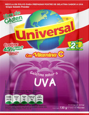 Gelatina Universal Uva 130G 2L