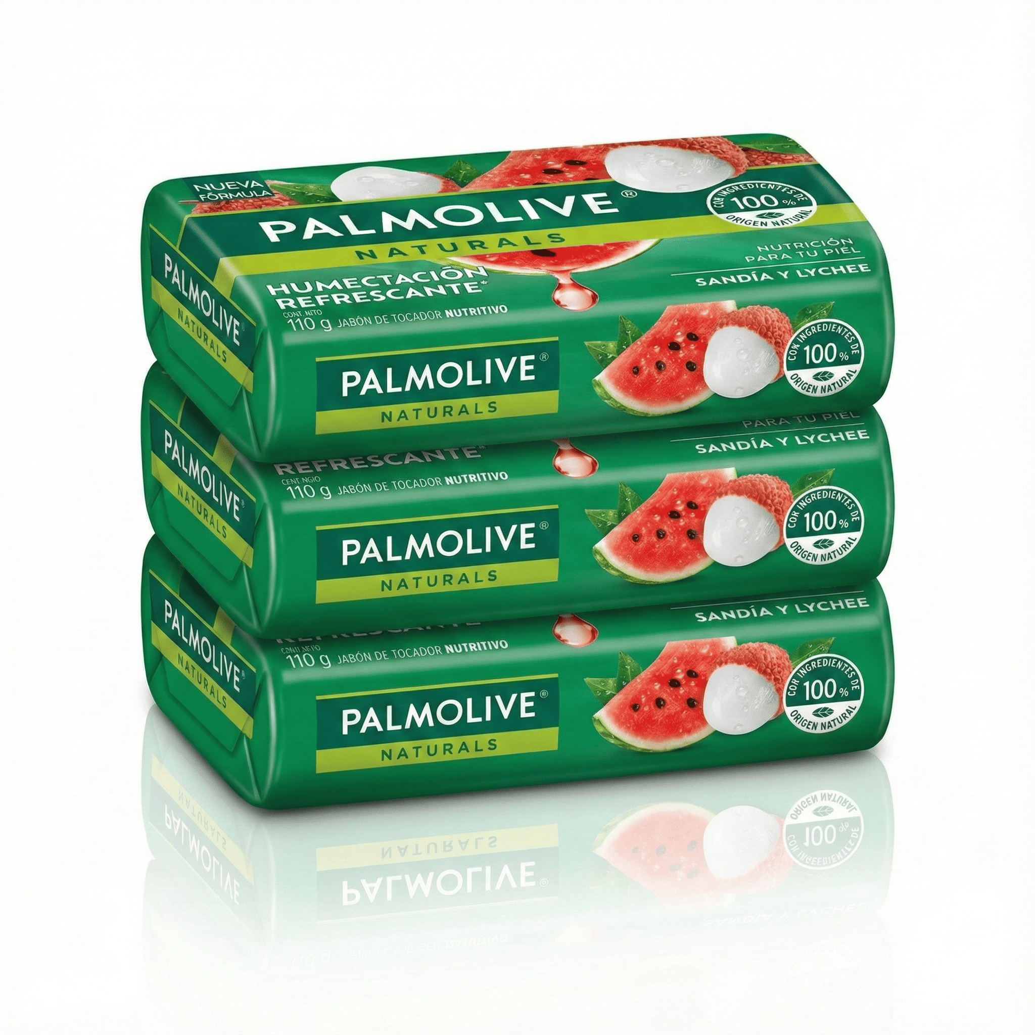 Jabón de Tocador Palmolive Humectación Refrescante 110g