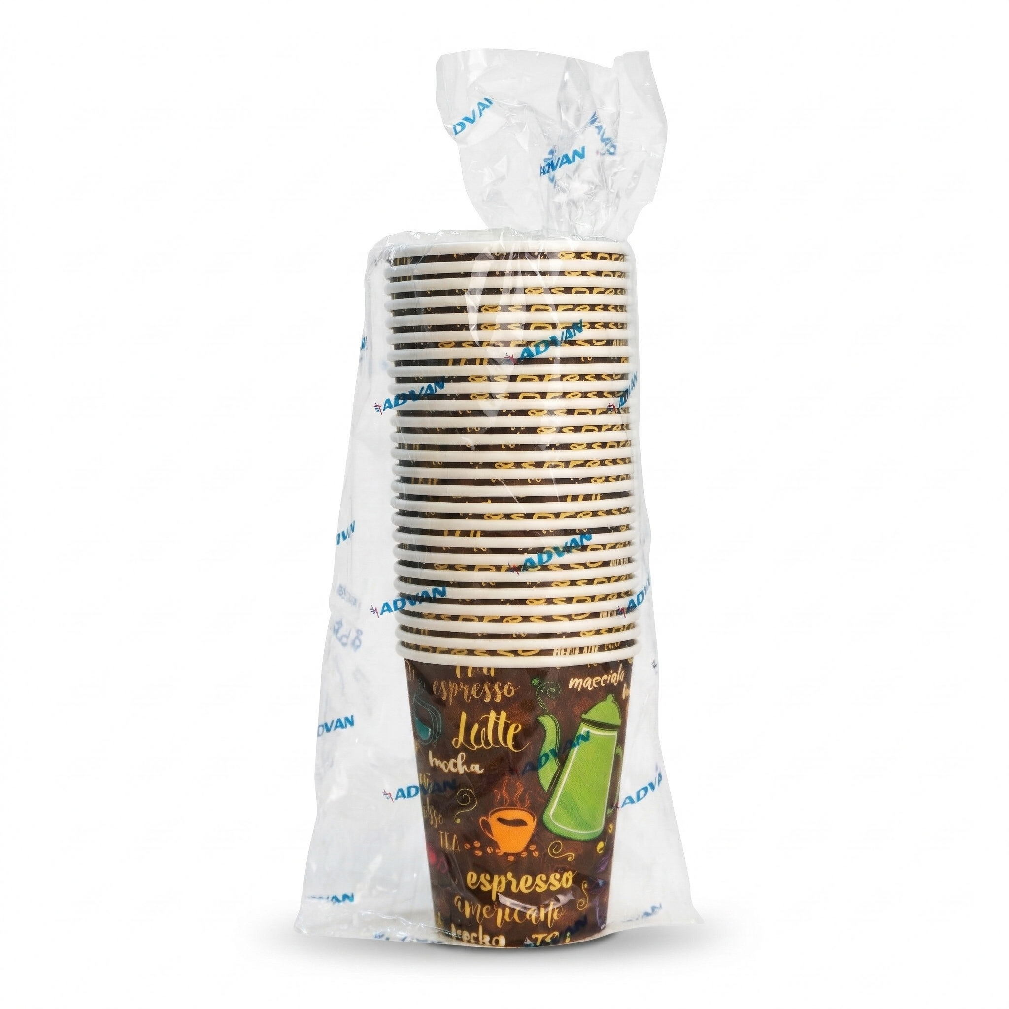 Vaso Papel Diseño 8 Oz Paquete 25Und