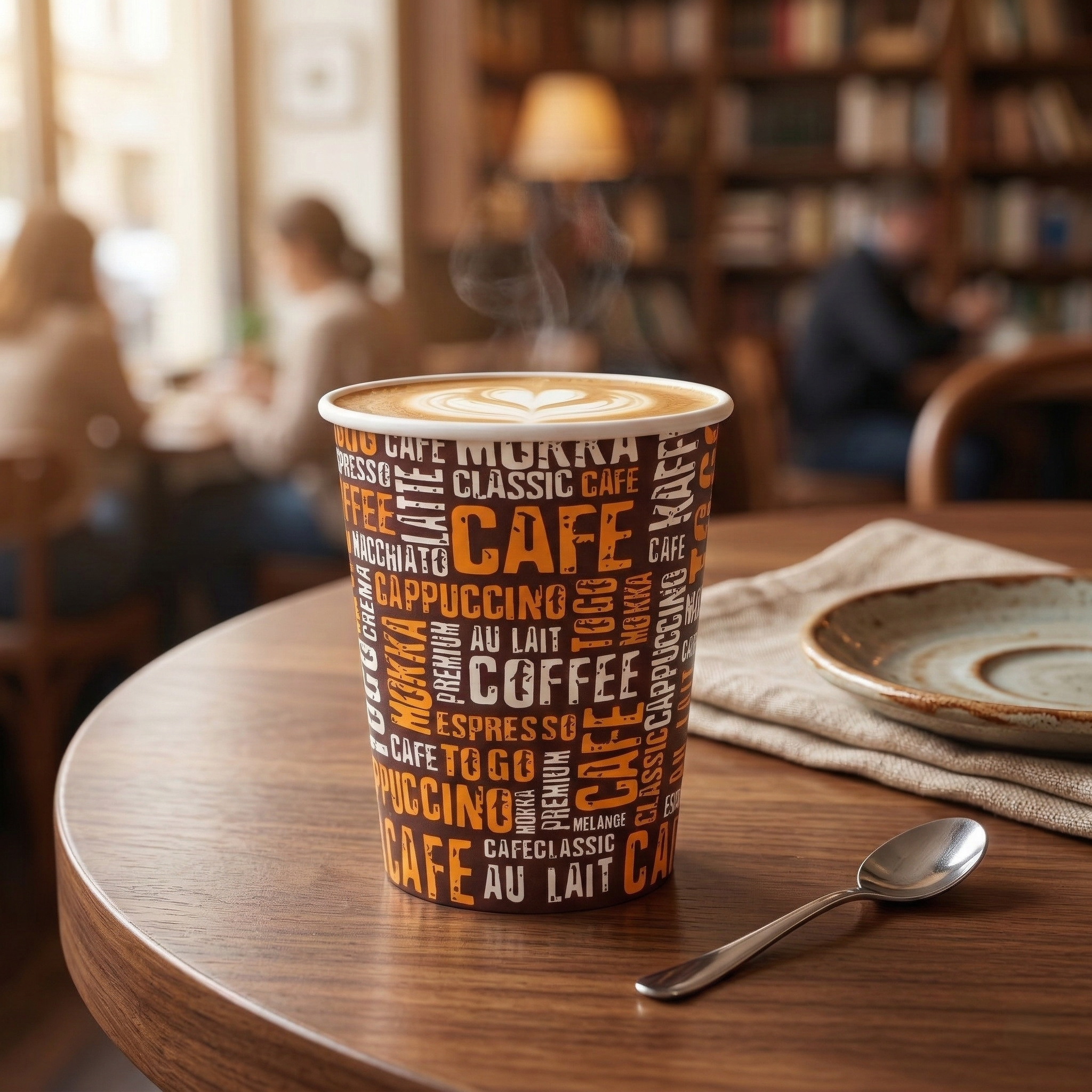 Vaso Polipapel RiacorpEco 8oz Paquete 25Und