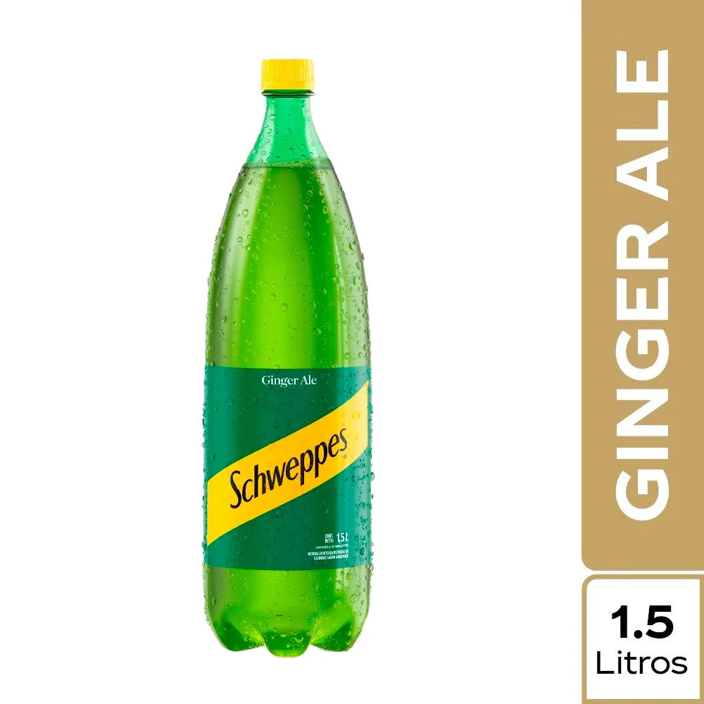 Ginger Ale Schweppes Botella 1.5L