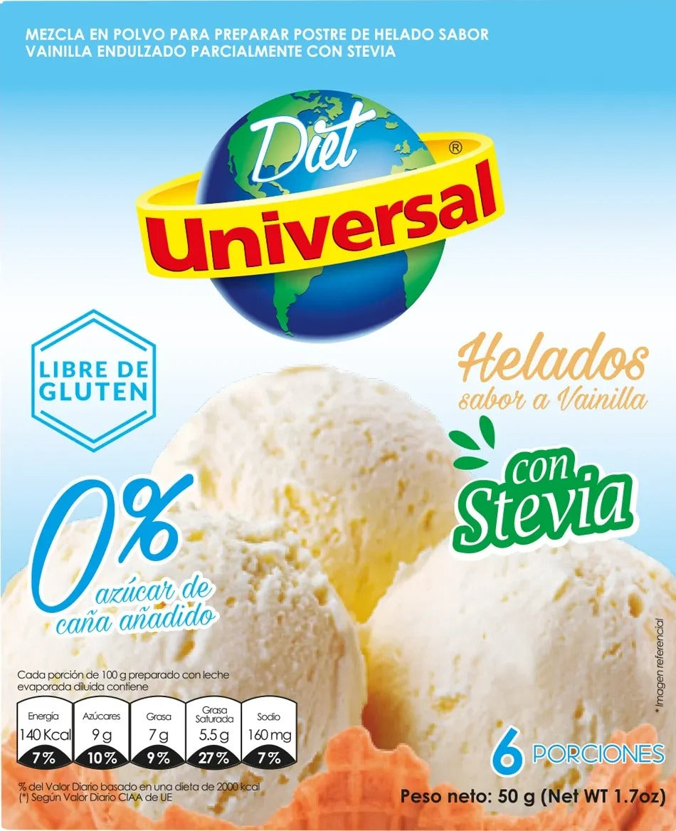 Helado Universal Vainilla 50Gr