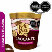 Helado Frio Rico Crocante Fresa 900ml