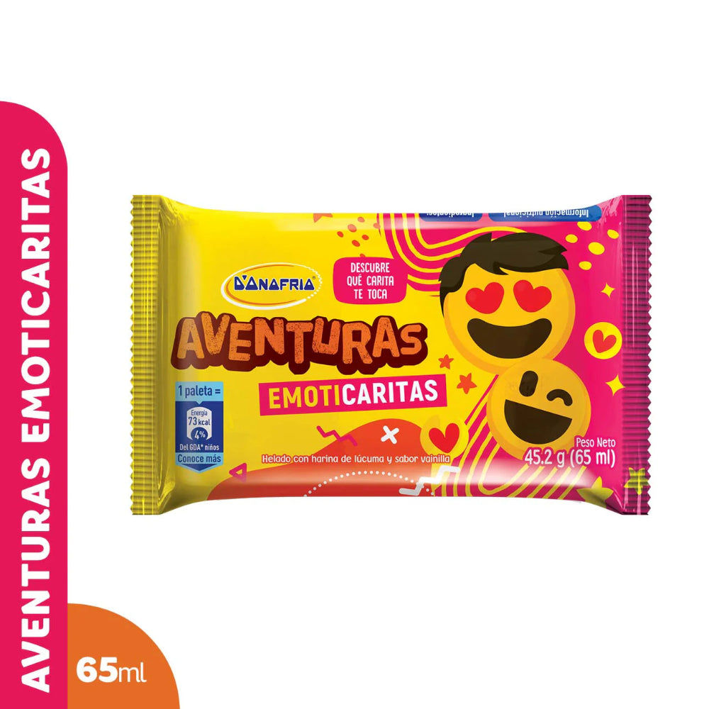 Helados Aventuras Emoticaritas 65 ml