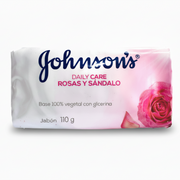 Jabón De tocador Johnsons Rosas Y Sandalo 110g