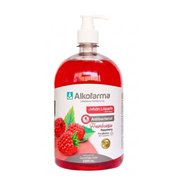 Jabón Liquido Antibacterial Alkofarma Frambuesa 1L