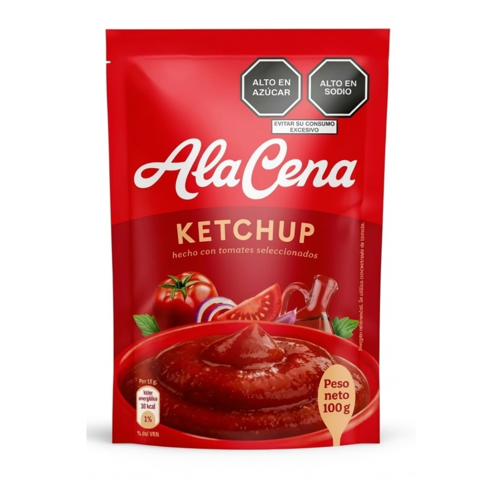 Ketchup Alacena Doypack 100g