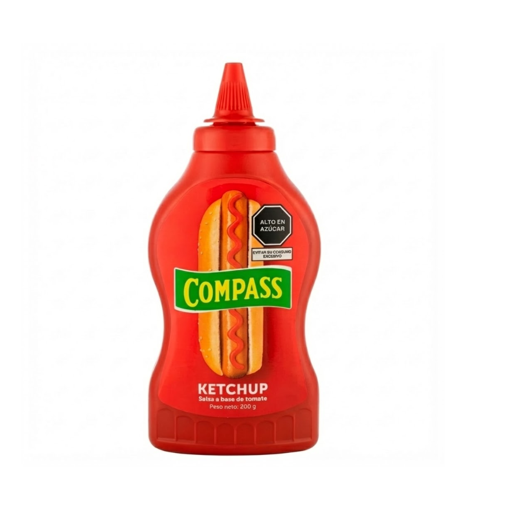 Ketchup Compass Botella 200g