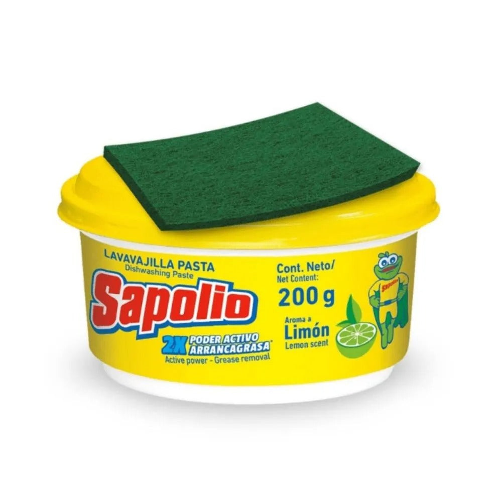 Lavavajilla Sapolio Limon 200G