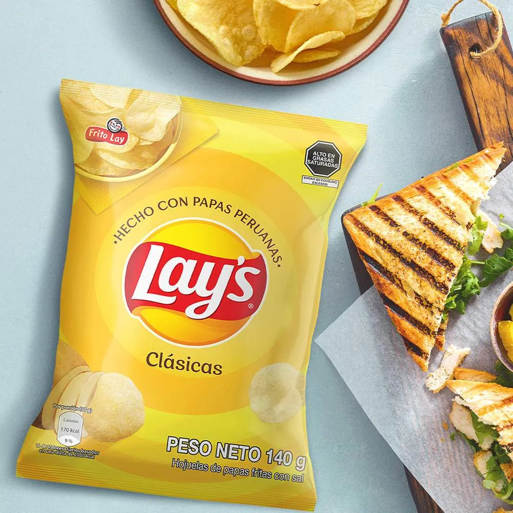 Lays Clásicas Bolsa  140g