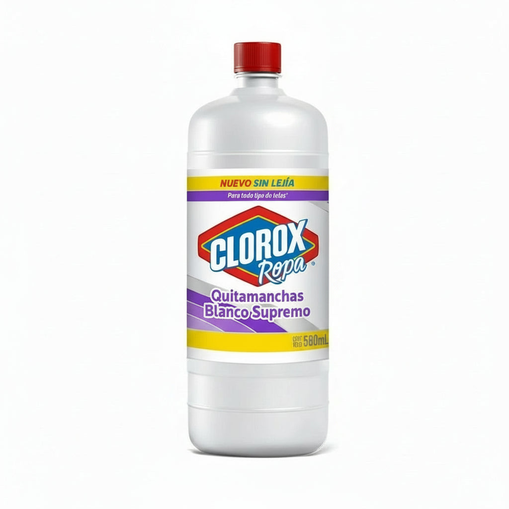 Lejía Clorox Ropa Blanco 580Ml