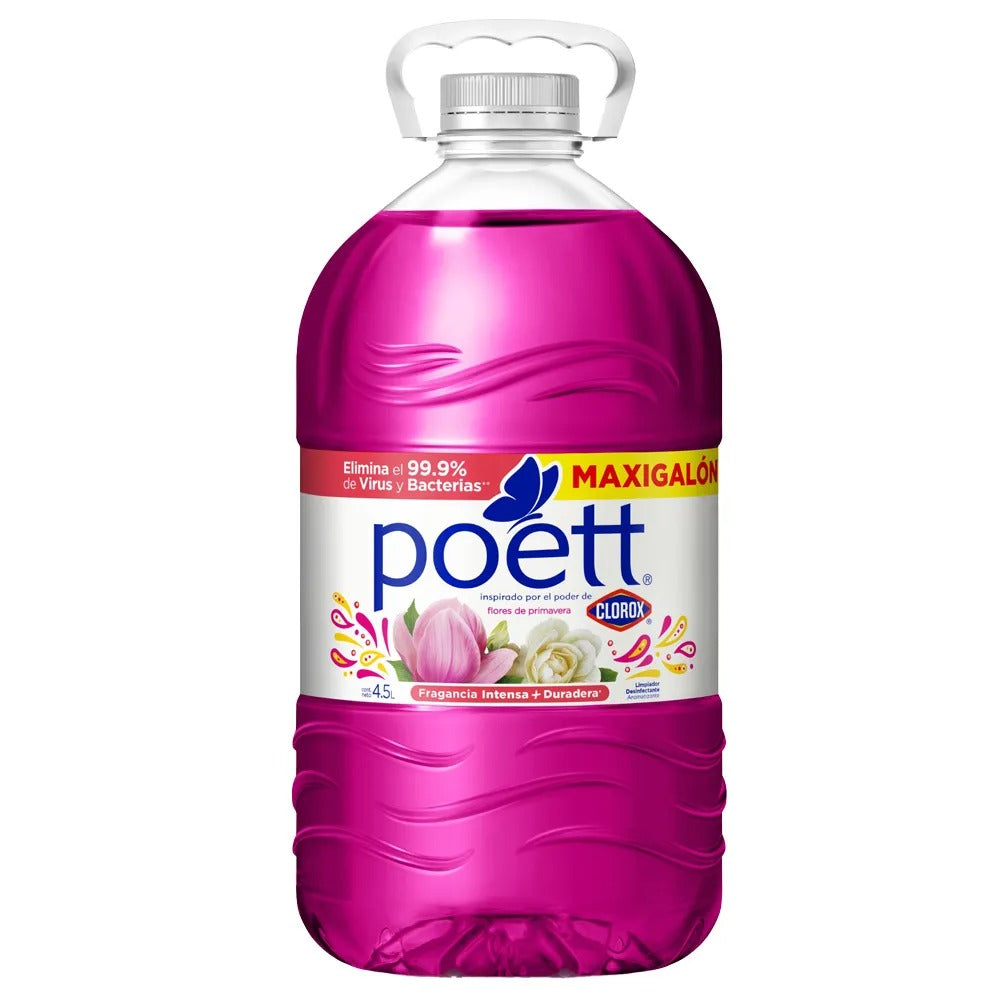 Limpiatodo Poett Flores De Primavera 4.5L