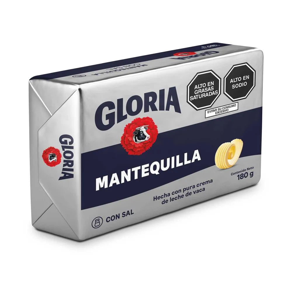 Mantequilla Gloria Barra 180g