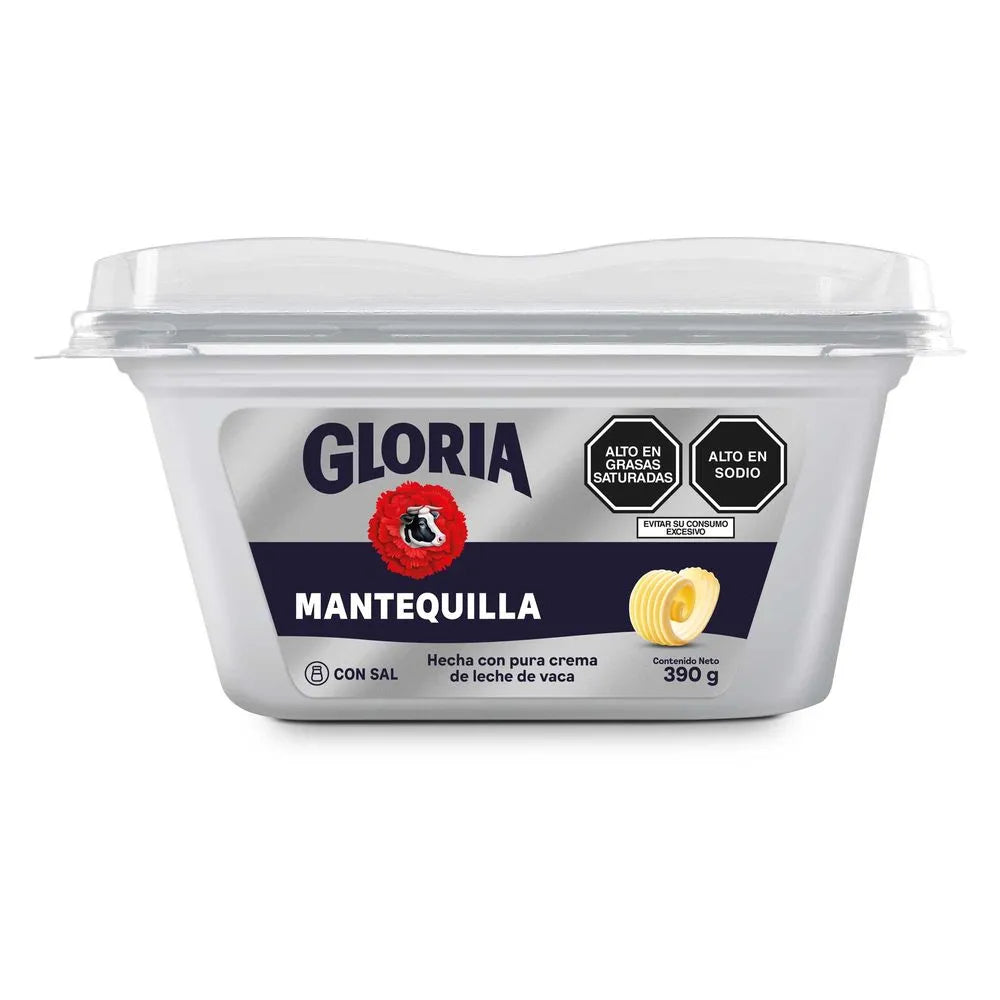 Mantequilla Gloria Pote 390g