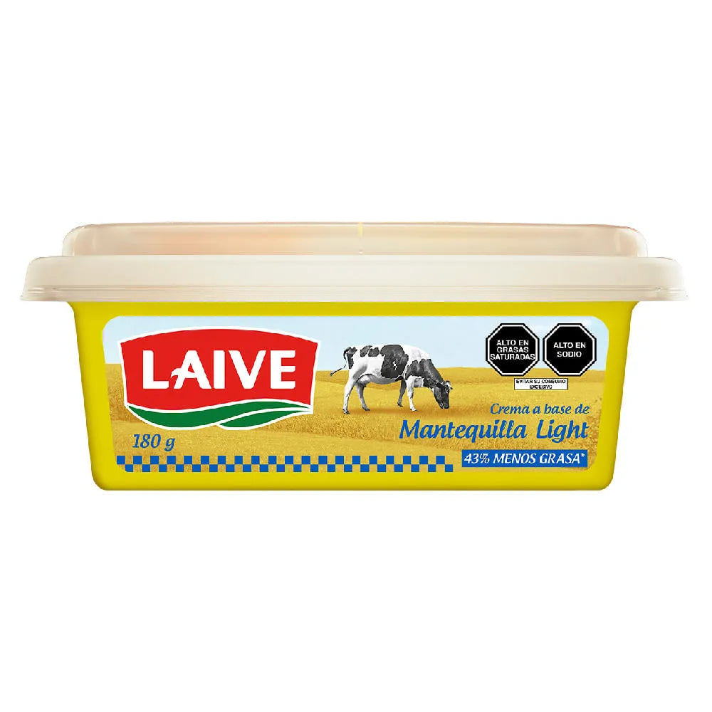Mantequilla Laive Light Pote 180g