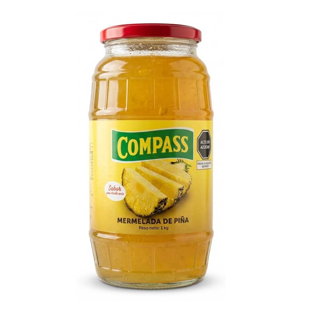 Mermelada Compass Piña 1K – Super día