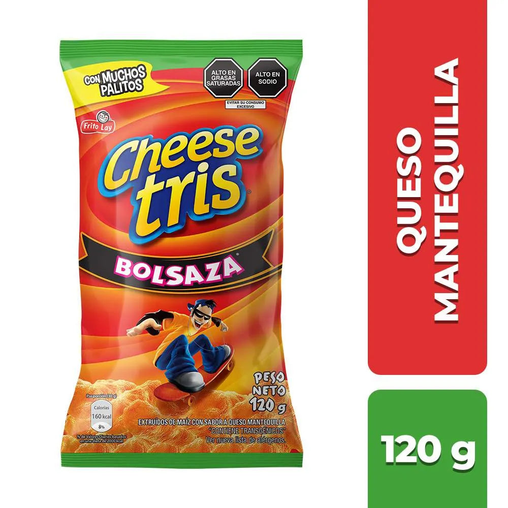 Cheese Tris Bolsa 120g