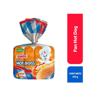 Pan Bimbo Hot Dog Bolsa 8 Und 453g