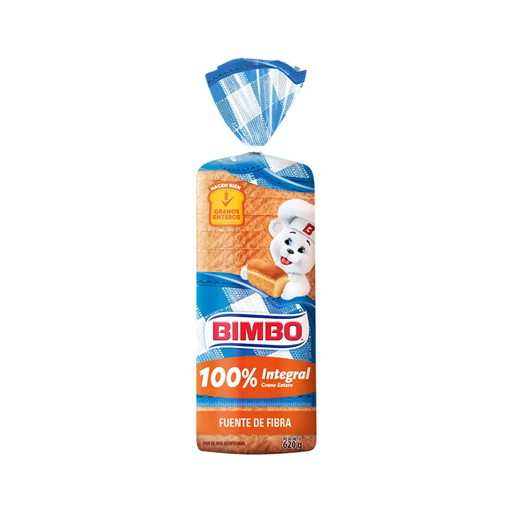 Pan Bimbo Integral Familiar 620g