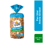 Pan Bimbo Vital Avena Girasol 600g