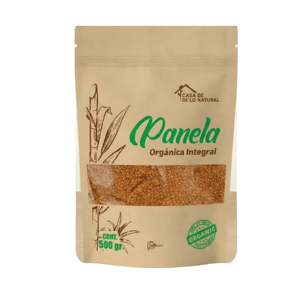 Panela Orgánica Integral  La Casa De Lo Natural 500g
