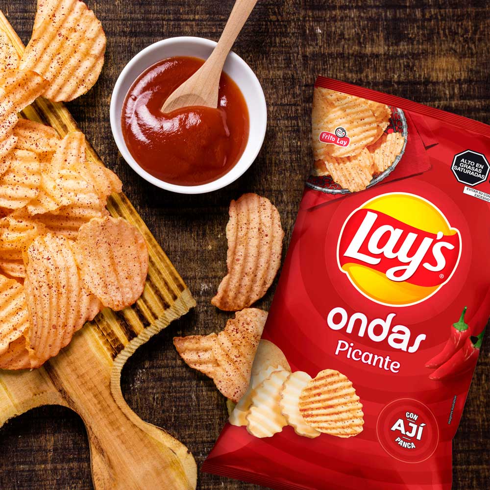 Papas Lays Onda Picante Bolsa 85g