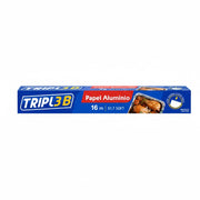 Papel Aluminio Tripl B 16m x 30 cm