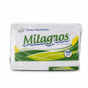Papel Toalla Interfoliado Milagros Blanco 200 hojas