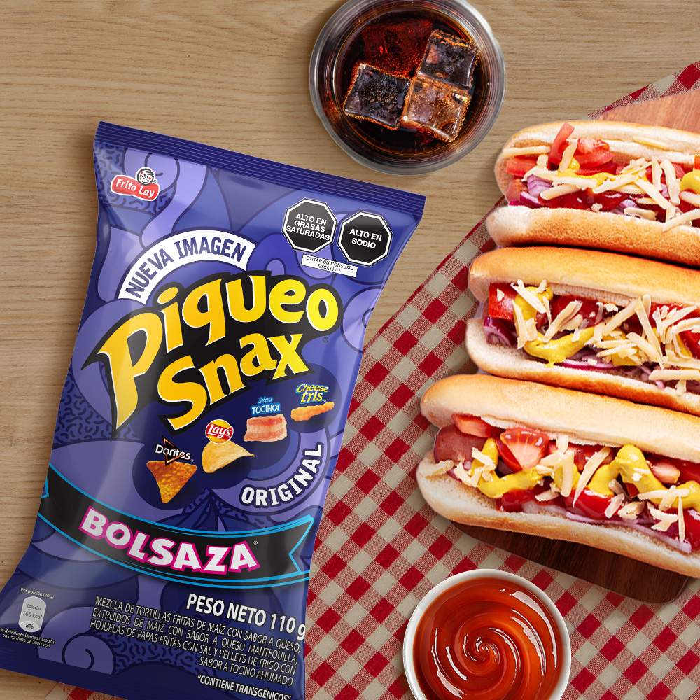 Piqueo Snax Original Bolsa 110g