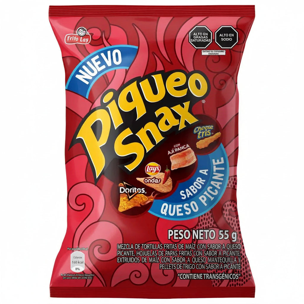 Piqueo Snax Picante Bolsa 55g