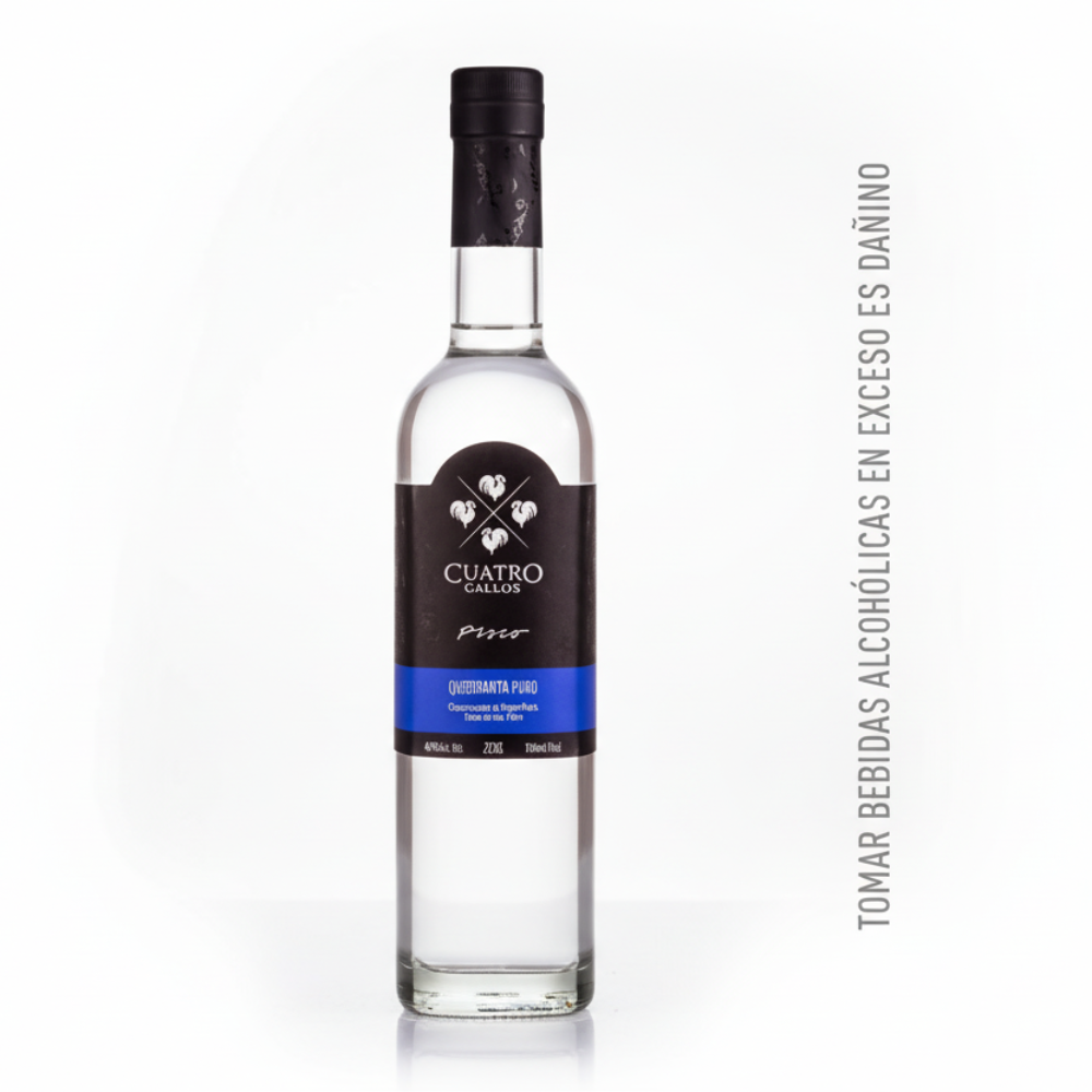 Pisco Cuatro Gallos Quebranta 700ml