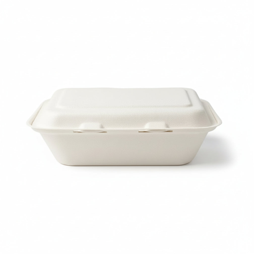 Portacomida Bagazo de Caña Darnel 600ml Paquete 50 und