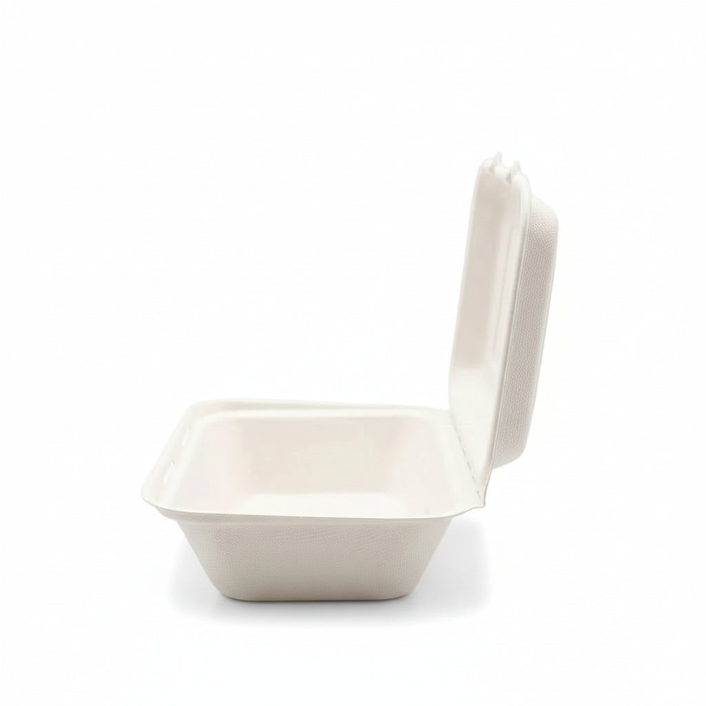 Portacomida Bagazo de Caña Darnel 600ml Paquete 50 und