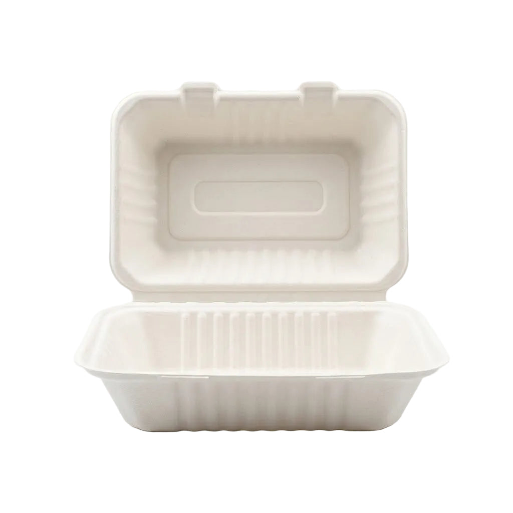 Portacomida Bagazo de Caña Darnel J-800ml Paquete 50 und
