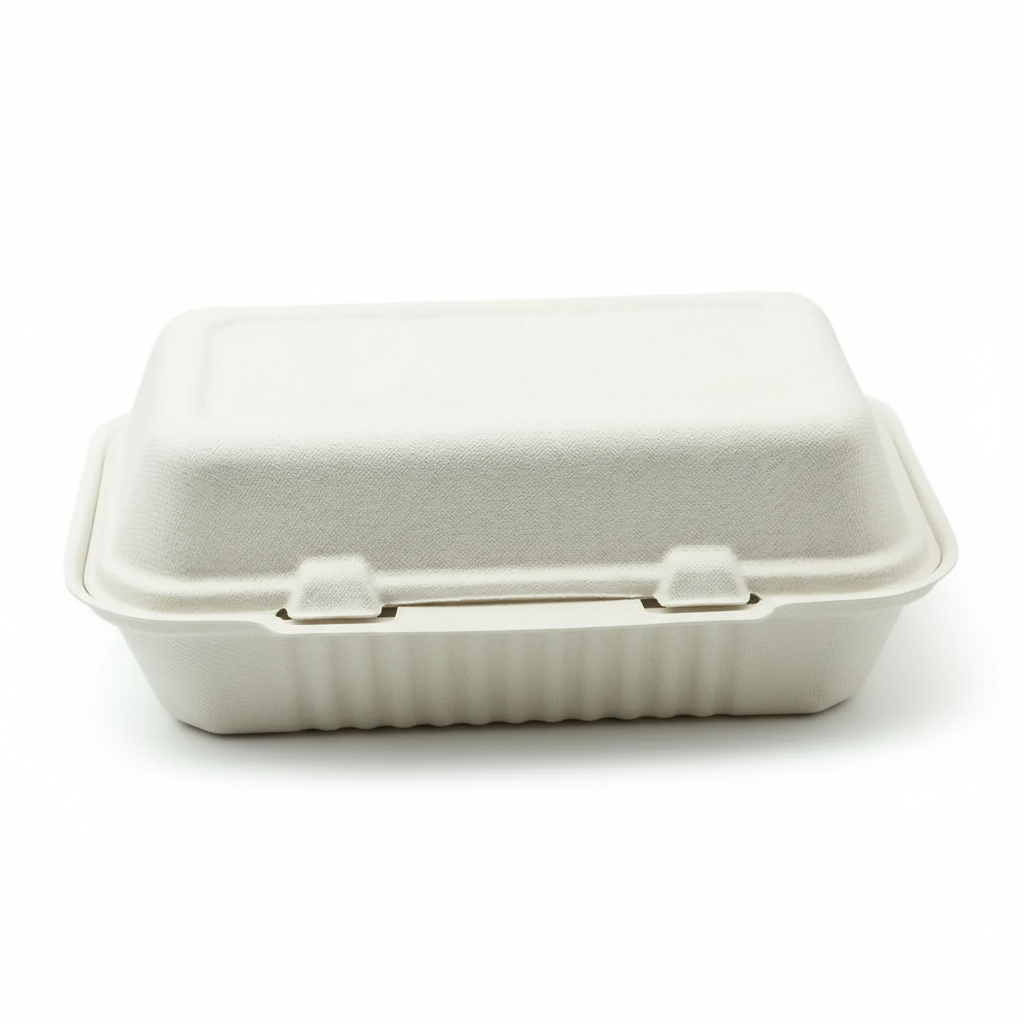Portacomida Bagazo de Caña Darnel J-800ml Paquete 50 und